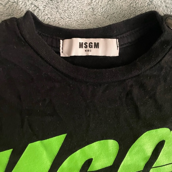 MSGM toddler boy tee size 12-18 mths - Picture 2 of 3